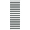 Vidaxl zebra rullo cieco 75x230 cm Larghezza tessuto 70,9 cm grigio scuro