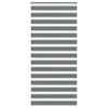 Vidaxl zebra rullo cieco 115x230 cm Larghezza tessuto 110,9 cm grigio scuro
