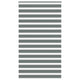 Vidaxl Zebra Roller Blind 120x230 cm de tela ancho 115.9 cm de gris oscuro