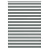 Vidaxl zebra rolgordijn 165x230 cm stofbreedte 160,9 cm donkergrijs