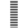 Vidaxl Zebra Roller Blind 50x100 cm Larghezza tessuto 45,9 cm nero