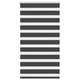 Vidaxl Zebra Roller Blind 70x100 cm Larghezza polvere 65,9 cm Nero