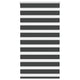 Vidaxl Zebra Roller Blind 75x100 CM Fabric Ancho 70.9 cm Negro