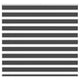 Vidaxl Zebra Roller Blind 165x100 cm Larghezza polvere 160,9 cm Nero