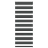 Vidaxl Zebra Roller Blind 65x150 cm Larghezza polvere 60,9 cm Nero