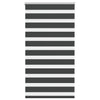 Vidaxl Zebra Roller Blind 70x150 cm Larghezza polvere 65,9 cm Nero