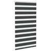 Vidaxl Zebra Roller Blind 70x150 cm Larghezza polvere 65,9 cm Nero