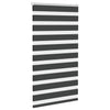Vidaxl zebra rullo cieco 80x150 cm Larghezza polvere 75,9 cm nero