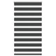 Vidaxl Zebra Roller Blind 85x150 cm Larghezza polvere 80,9 cm Nero