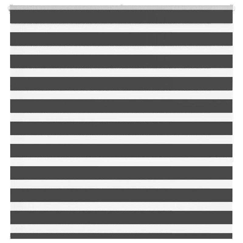 Vidaxl Zebra Roller Blind 145x150 cm Larghezza polvere 140,9 cm Nero