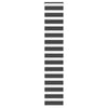 Vidaxl Zebra Roller Blind 45x200 cm Larghezza polvere 40,9 cm Nero