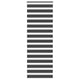 Vidaxl Zebra Roller Blind 70x200 cm de polvo de 65.9 cm negro