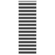 Vidaxl Zebra Roller Blind 75x200 CM Fabric Ancho 70.9 cm Negro