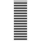 Vidaxl Zebra Roller Blind 85x200 CM Fabric Ancho 80.9 cm Negro
