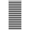 Vidaxl Zebra Roller Blind 100x200 cm Ancho de polvo de 95.9 cm Negro
