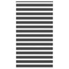 Vidaxl Zebra Roller Blind 120x200 CM Fabric Ancho 115.9 cm Negro