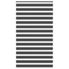 Vidaxl Zebra Roller Blind 135x200 cm Larghezza tessuto 130,9 cm nero