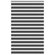 Vidaxl zebra rullo cieco 145x200 cm Larghezza tessuto 140,9 cm nero