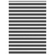 VidaXL estor enrollable cebra 160x200 cm ancho de tela 155,9 cm negro