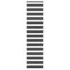 Vidaxl Zebra Roller Blind 50x230 cm Larghezza tessuto 45,9 cm nero