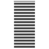 Vidaxx estor enrollable cebra 95x230 cm ancho de tela 90,9 cm negro