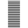 Vidaxl zebra rullo cieco 105x230 cm Larghezza tessuto 100,9 cm nero