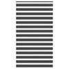 Vidaxl zebra rolgordijn 120x230 cm stofbreedte 115,9 cm zwart