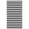 Vidaxl zebra rolgordijn 135x230 cm stofbreedte 130,9 cm zwart