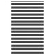 VidaXL estor enrollable cebra 140x230 cm ancho de tela 135,9 cm negro