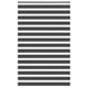 Vidaxl Zebra Roller Blind 145x230 cm Larghezza tessuto 140,9 cm nero