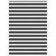 VidaXL estor enrollable cebra 165x230 cm ancho de tela 160,9 cm negro