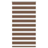 Vidaxl zebra rolgordijn 90x100 cm stofbreedte 85,9 cm polyester bruin