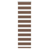 Vidaxl zebra rullo cieco 50x150 cm Larghezza polvere 45,9 cm in poliestere marrone