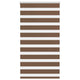 Vidaxl zebra rolgordijn 75x150 cm stofbreedte 70,9 cm polyester bruin