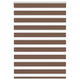 Vidaxl zebra rolgordijn 95x150 cm stofbreedte 90,9 cm polyester bruin