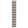 Vidaxl zebra rolgordijn 40x200 cm stofbreedte 35,9 cm polyester bruin