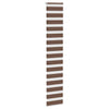 Vidaxl zebra rolgordijn 45x200 cm stofbreedte 40,9 cm polyester bruin