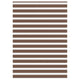 Vidaxl zebra rolgordijn 165x200 cm stofbreedte 160,9cm polyester bruin
