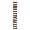 Vidaxl zebra rolgordijn 45x230 cm stofbreedte 40,9 cm polyester bruin