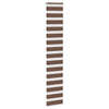 Vidaxl zebra rolgordijn 50x230 cm stofbreedte 45,9cm polyester bruin
