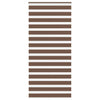 Vidaxl zebra rolgordijn 100x230 cm stofbreedte 95,9 cm polyester bruin