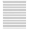 Vidaxl Zebra Roller Blind 120x100 CM Fabric Ancho 115.9 cm de gris claro