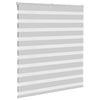 Vidaxl Zebra Roller Blind 120x100 CM Fabric Ancho 115.9 cm de gris claro