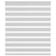 Vidaxl Zebra Roller Blind 125x100 CM Fabric Ancho 120.9 cm de gris claro