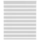 Vidaxl Zebra Roller Blind 135x100 cm Ancho de polvo 130.9 cm de gris claro