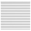 Vidaxl Zebra Roller Blind 155x100 CM Fabric Ancho 150.9 cm de gris claro