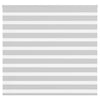 Vidaxl Zebra Roller Blind 165x100 CM Fabric Ancho 160.9 cm de gris claro