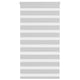 Vidaxl Zebra Roller Blind 70x150 cm de polvo ancho de 65,9 cm de gris claro
