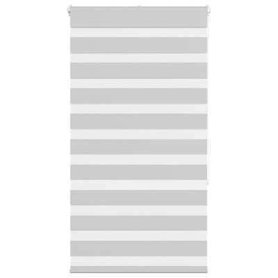 Vidaxl zebra rullo cieco 70x150 cm Larghezza polvere 65,9 cm grigio chiaro