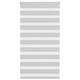 Vidaxl Zebra Roller Blind 75x150 CM Fabric Ancho 70.9 cm de gris claro